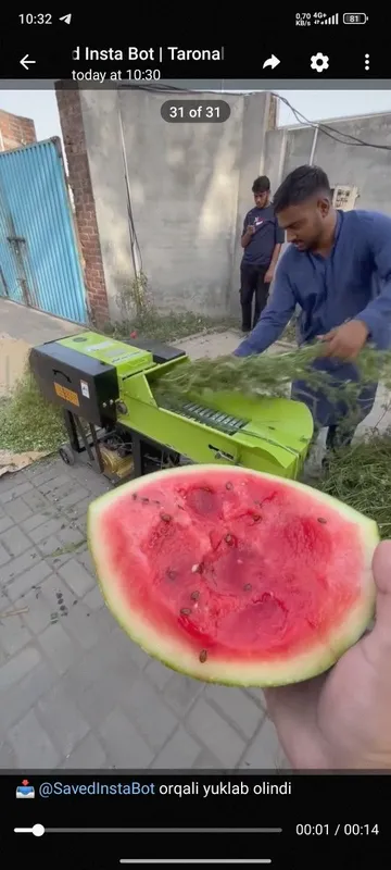 Drabilka ot xashak maydalash uchun hol va quruq aralash — фото 3