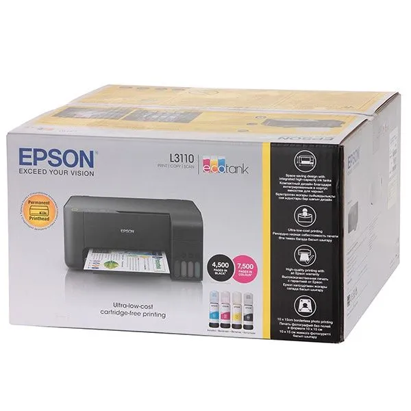 Rangli printer MFP Epson L3200/L3210/L3215/3218, pul o‘tkazmasi mavjud 2 Rangli printer MFP Epson L3200/L3210/L3215/3218, pul o‘tkazmasi mavjud 2