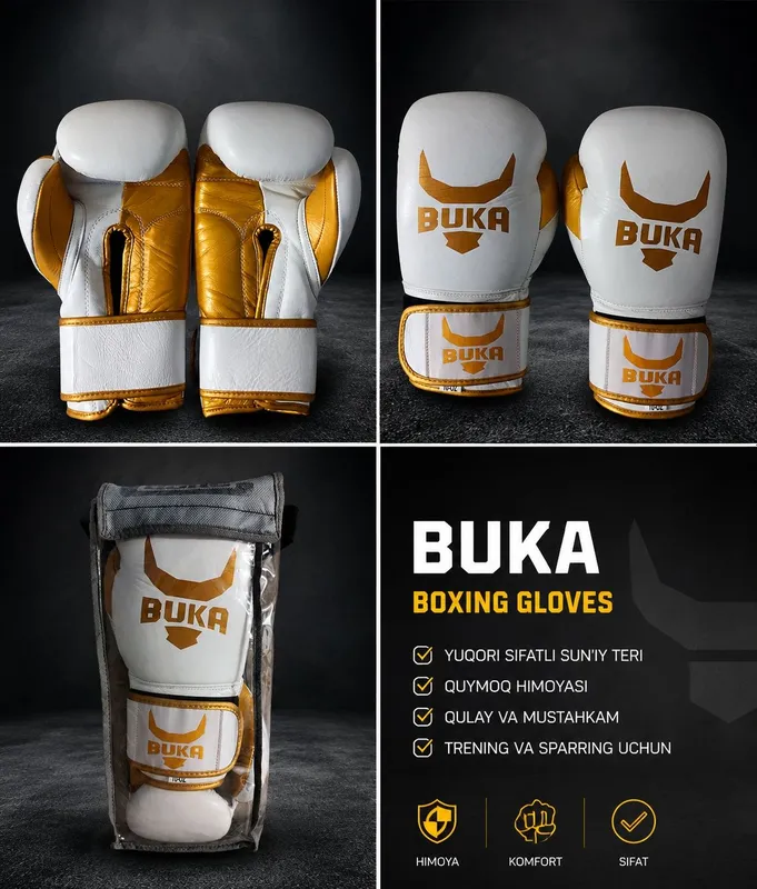 Buka boks qo'lqopi 1 Buka boks qo'lqopi 1