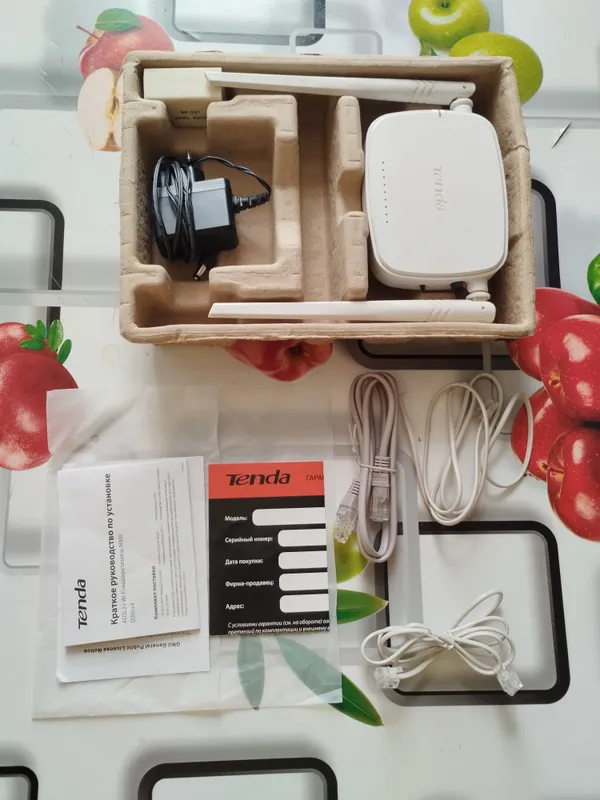 модем Tenda WiFi ADSL2+ 300mbs 1 модем Tenda WiFi ADSL2+ 300mbs 1