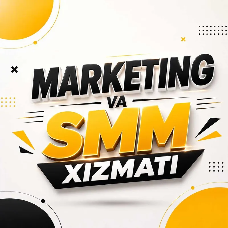 Marketing SMM Target Dizayn xizmatlari