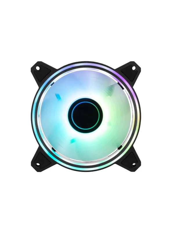 Корпусный вентилятор 2E Gaming Air Cool Infinity M ACF120IMW-ARGB, 120мм, 1200rpm, 3pin — фото 1