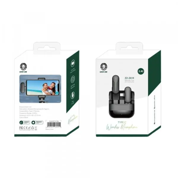 Микрофон Green Lion USB-C GNWIRTYCBK 4 Микрофон Green Lion USB-C GNWIRTYCBK 4