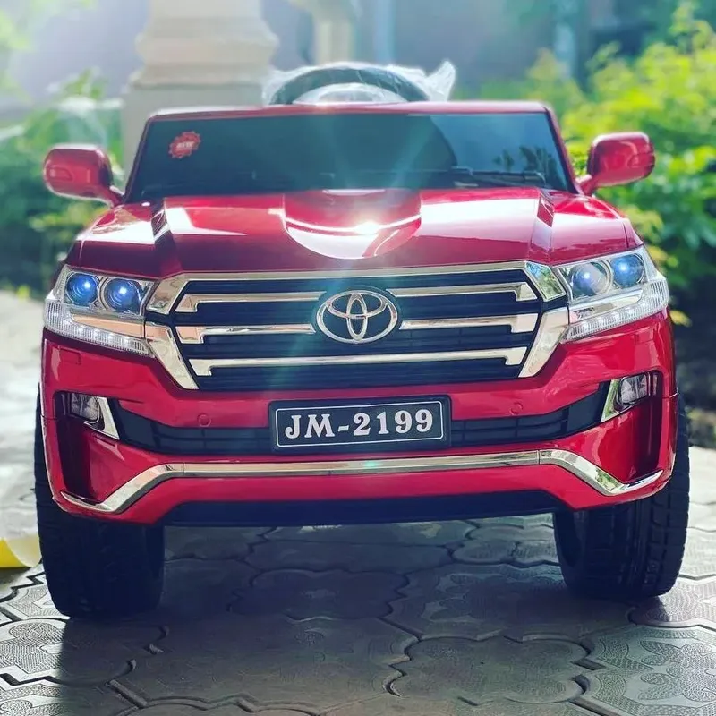 Toyota Land Cruiser 200 детская машина с пультом электромобиль 2