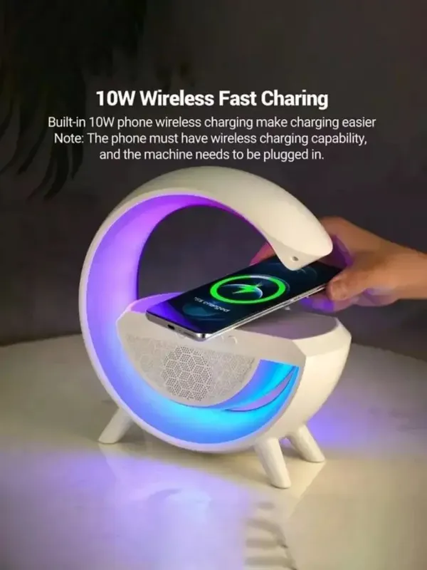 Tungi chiroq RGB aqlli kolonka va simsiz LED chiro — фото 5
