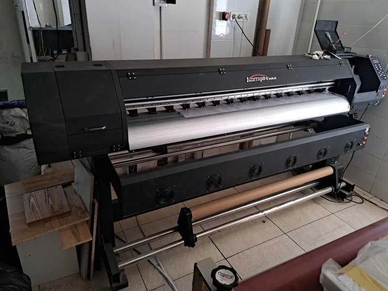 Широкоформатный Экосольвентный принтер Inkjet KMJ - 1901Q. — фото 1