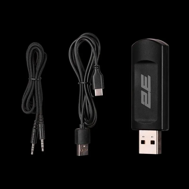 O‘yin uchun garnitura 2E Gaming HG360 WL RGB Black O‘yin uchun garnit — фото 3