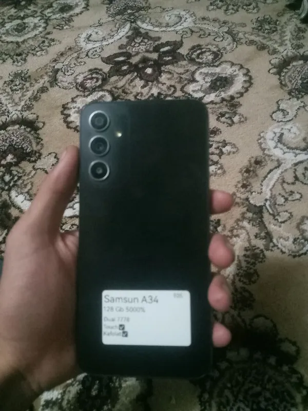 SAMSUNG A34 sotiladi xolati ideal xotira 128GB