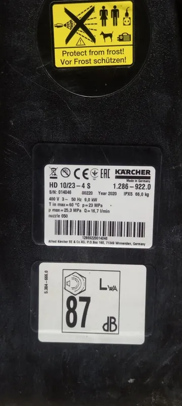 Karcher 9.kw 380
