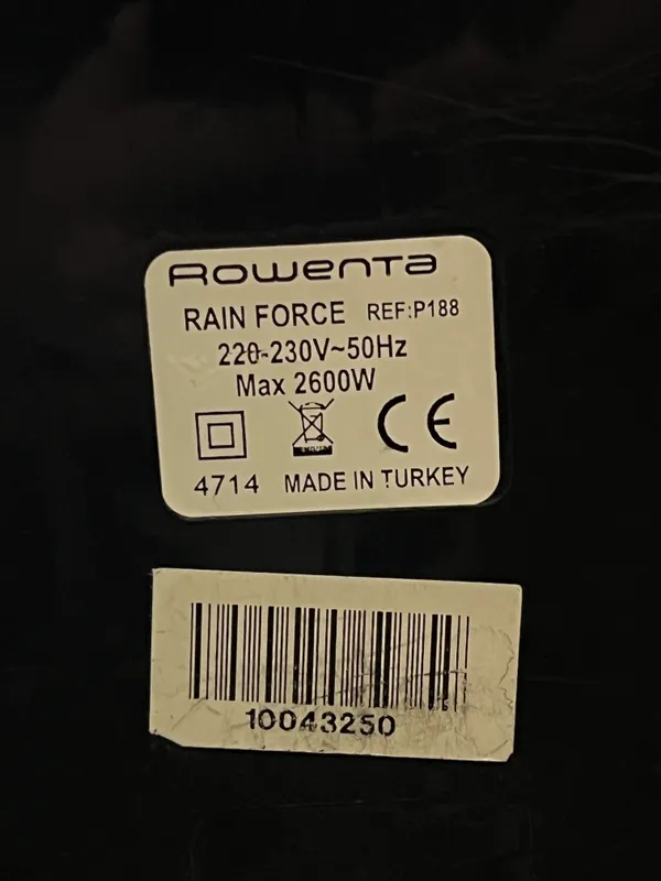 Пылесос Rowenta REF-P188 9 Пылесос Rowenta REF-P188 9