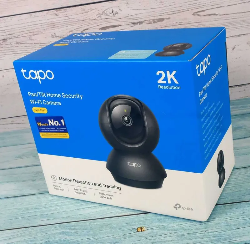 супер умная камера видеонаблюдения tapo c 211