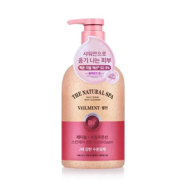 Гель-скраб для тела Veilment The Natural Spa Daily Scrub Body Cleanser