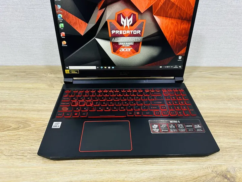 ACER Nitro Core i5-10Gen+RTX3050Ti Топовый Геймерский ноутбук — фото 3
