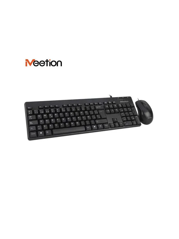 Клавиатура + Мышь MEETION / C235 / Чёрный (Black) / Проводной комплект 1 Клавиатура + Мышь MEETION / C235 / Чёрный (Black) / Проводной комплект 1