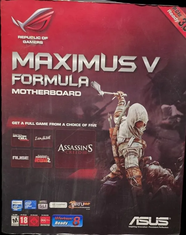 Продам материнскую плату ASUS ROG Maximus V Formula (LGA 1155)