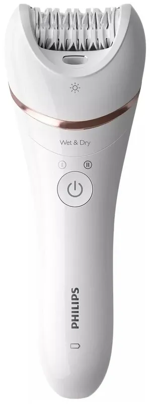 Эпилятор Philips BRE730 + 6 насадок 8