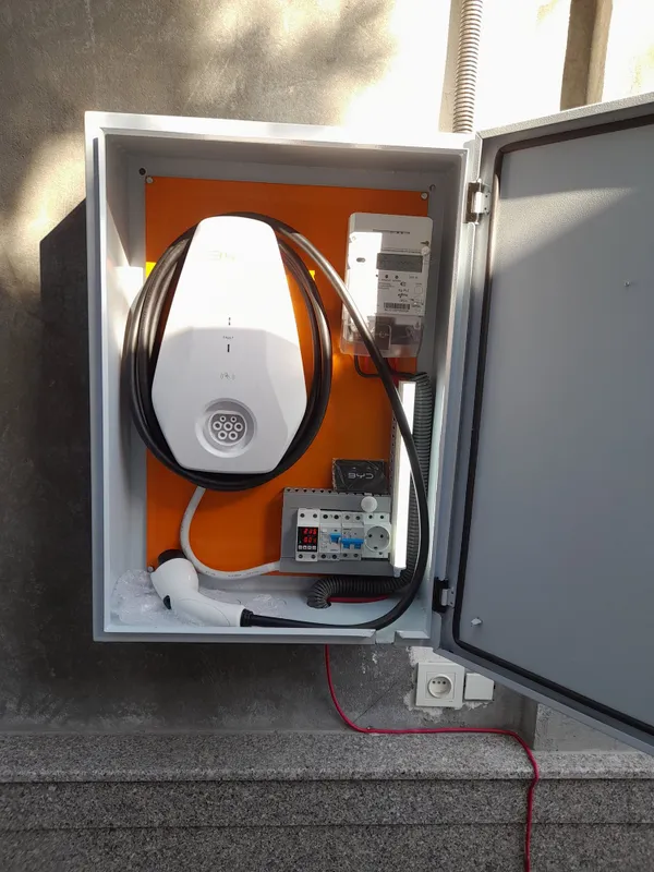 7kwt зарядка установка, сервис и диагностика Подключение 220В и — фото 1