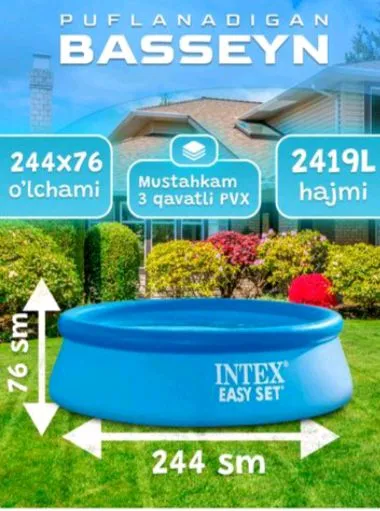 Intex basseynlar sotiladi puflanadigan Intex basseynlar sotiladi puflanadigan