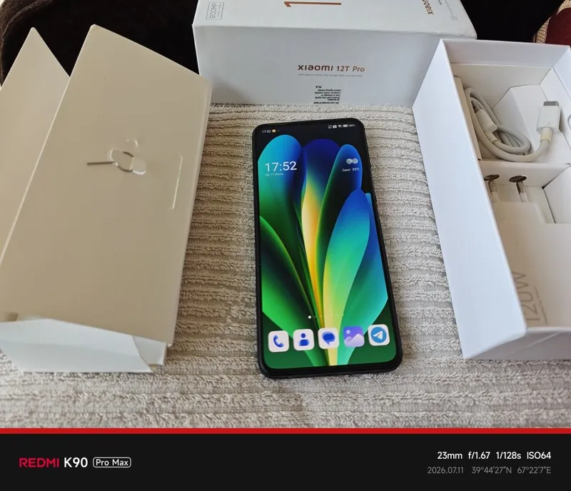 Xiaomi 12T PRO 8+8 ram 256gb 1