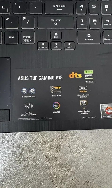 ASUS TUF Gaming A15 4 ASUS TUF Gaming A15 4