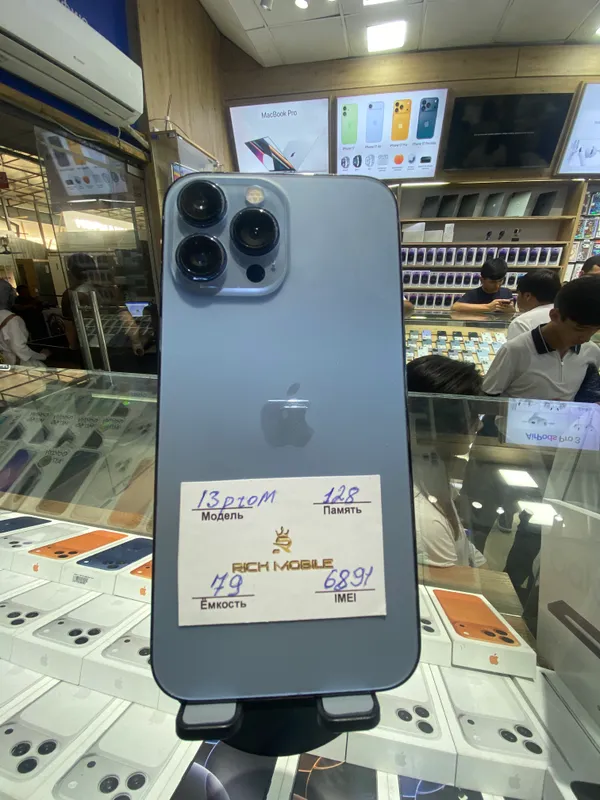 IPhone 13 Pro Max Serra Blue 128gb holati yaxshi