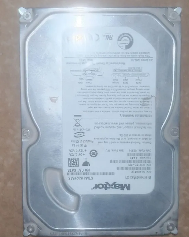 Жёсткий диск Maxtor 160GB SATA HDD