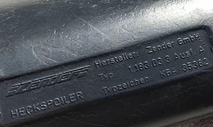 Спойлер Zenber/Votex AUDI 100/ 200/2000/5000 Quattro HECKSPOILER 3 Спойлер Zenber/Votex AUDI 100/ 200/2000/5000 Quattro HECKSPOILER 3