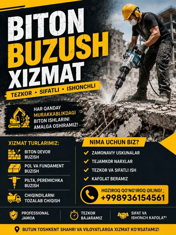 biton buzush xizmati biton buzush xizmati