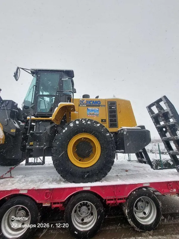 Фронтальный погрузчик XCMG XC956 3 КУБА джойстик