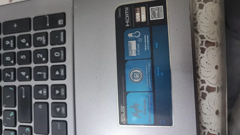Ноутбук Asus (15,6) – SSD + 6GB RAM 4 Ноутбук Asus (15,6) – SSD + 6GB RAM 4