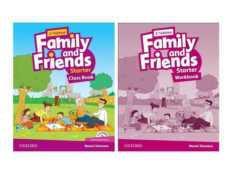 Family and Friends Starter (комплект Class book+Workbook)