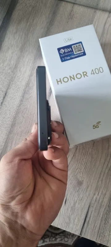 HONOR 400 Lite Black 8×256gb holati ideal 3