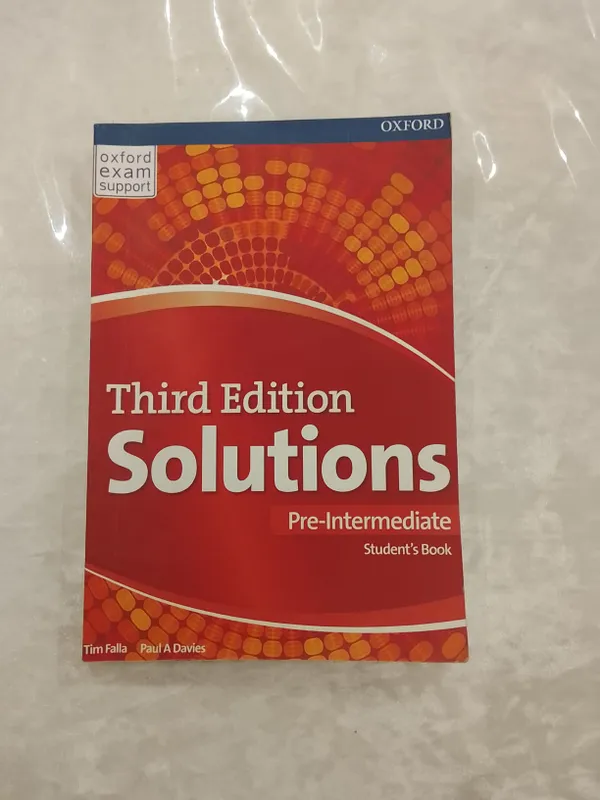 Solution Pre internediate