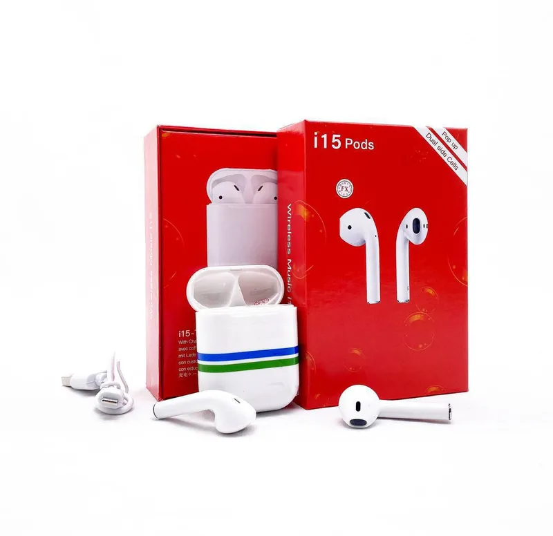 Bluetooth Airpods FX TWS i18 i16 i15 i14 i12 — фото 2