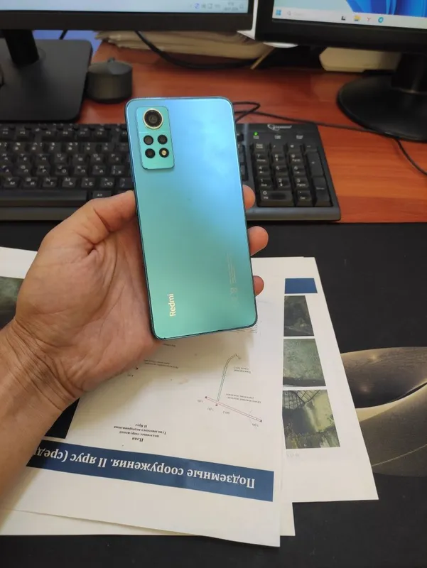Redmi note 12pro 8+4/256gb iwlawi zur aybi yuq tozza telefon 3