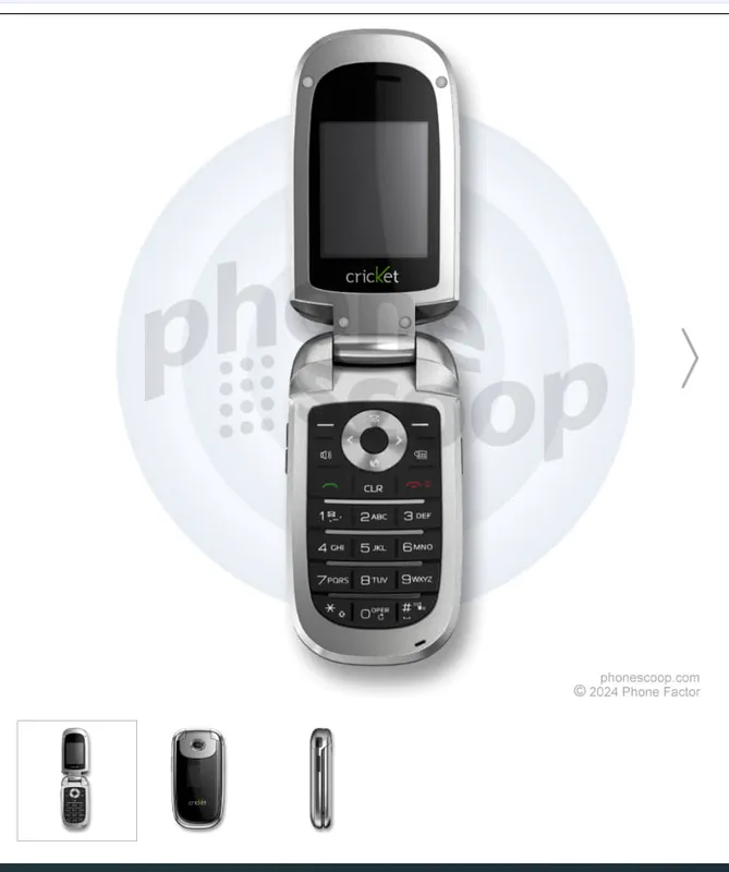Cricket CAPTR II A210 (Cricket, 2010) Flip Phone — фото 2