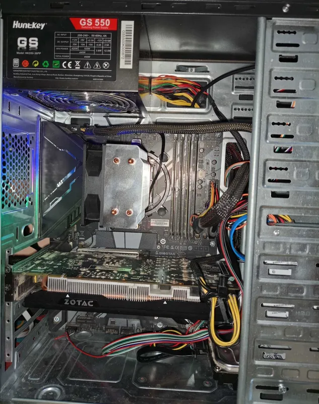 Core i5-10400F Biostar Z490 GTX760 16RAM 528SSD 250HDD 550W 1 Core i5-10400F Biostar Z490 GTX760 16RAM 528SSD 250HDD 550W 1