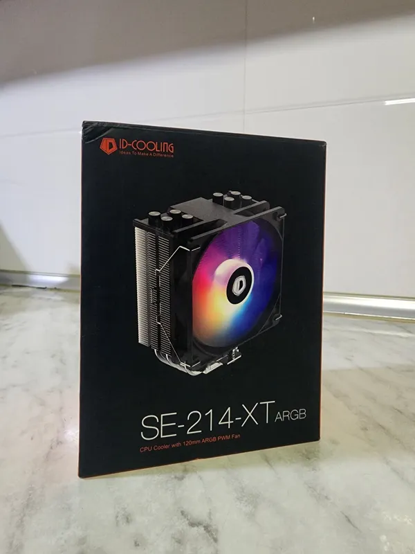 ID-Cooling SE-214XT ARGB CPU Cooler Башня 4 трубки ID-Cooling SE-214XT ARGB CPU Cooler Башня 4 трубки