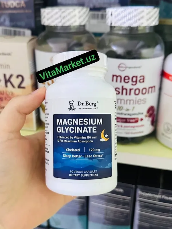 Dr Berg magnesium glycinate, магния глицинат, magniy 1 Dr Berg magnesium glycinate, магния глицинат, magniy 1