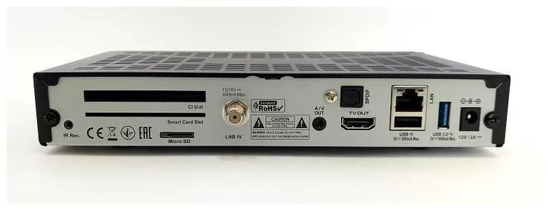 Openbox AS4K CI Pro+ — топовый спутниковый 4K ресивер, редкая модель 4