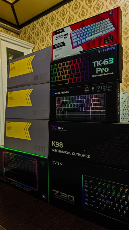 НОВЫЕ! Продам механическая клавиатуры RAZER, HyperX, АОС, EVGA, Kitcom — фото 1