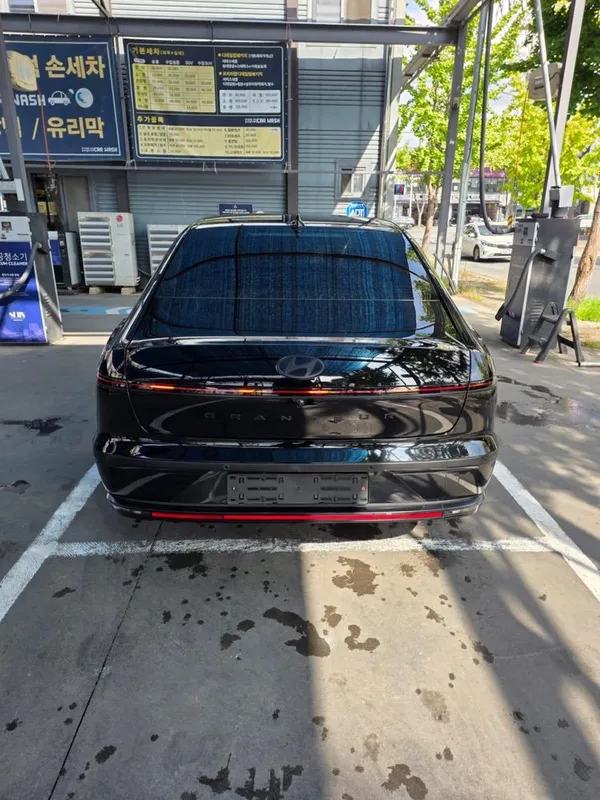 Hyundai Grandeur Hybrid 1.6L 2025 full black — фото 1
