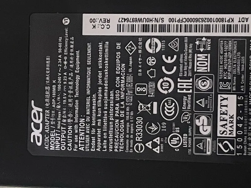 Для ноутбуков Acer 1 Для ноутбуков Acer 1