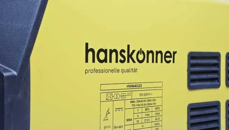 Сварочный аппарат Hanskonner Электрод 5 мм ММА и до 3,2 мм TIG. Защита 5 Сварочный аппарат Hanskonner Электрод 5 мм ММА и до 3,2 мм TIG. Защита 5
