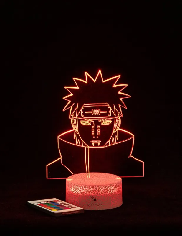 Naruto 3D anime asosidagi tungi chiroq RGB