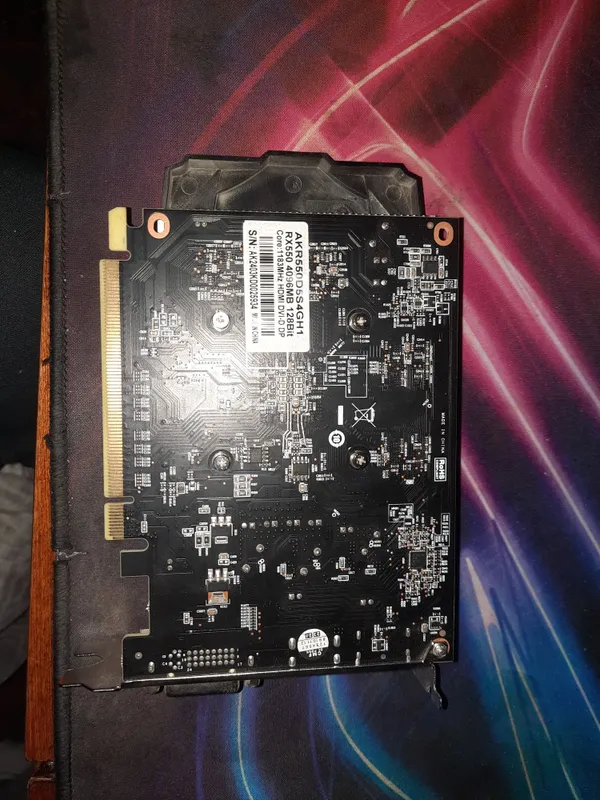 Видеокарта rx 550 состояние б/у — фото 1