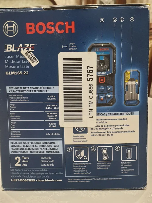 Bosch lazerni metr yengi — фото 1