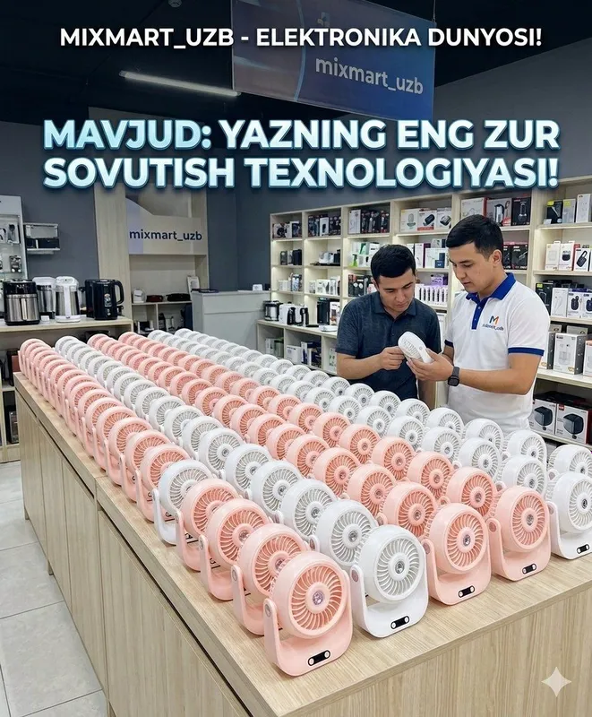 VENTILATOR ISSIQ KUNLARDA HAQIQIY NAJOTKOR! — фото 3
