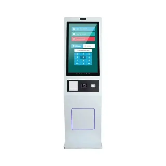 Инфо киоск Kiosk с чековым принтером 43” i5 Full HD плавная работа