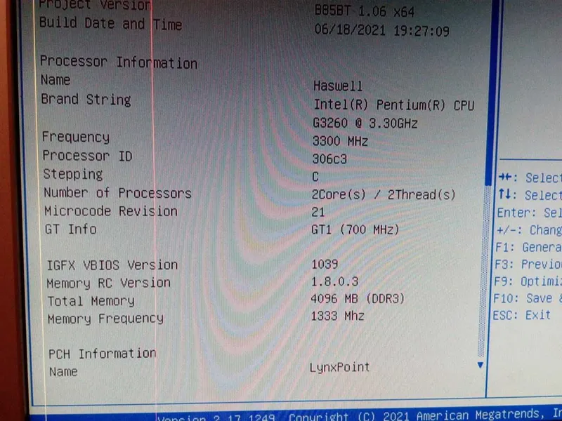 процессор Intel Pentium G3260 3.3Ghz Сокет - 1150 — фото 2